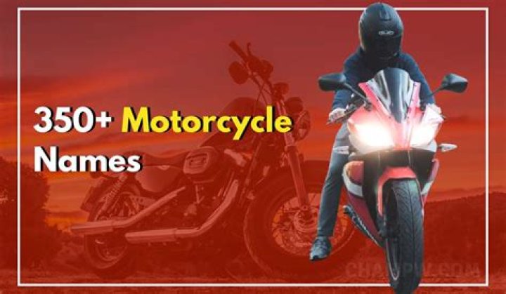 Alluring Black Motorcycle Names For The Trailblazing Males